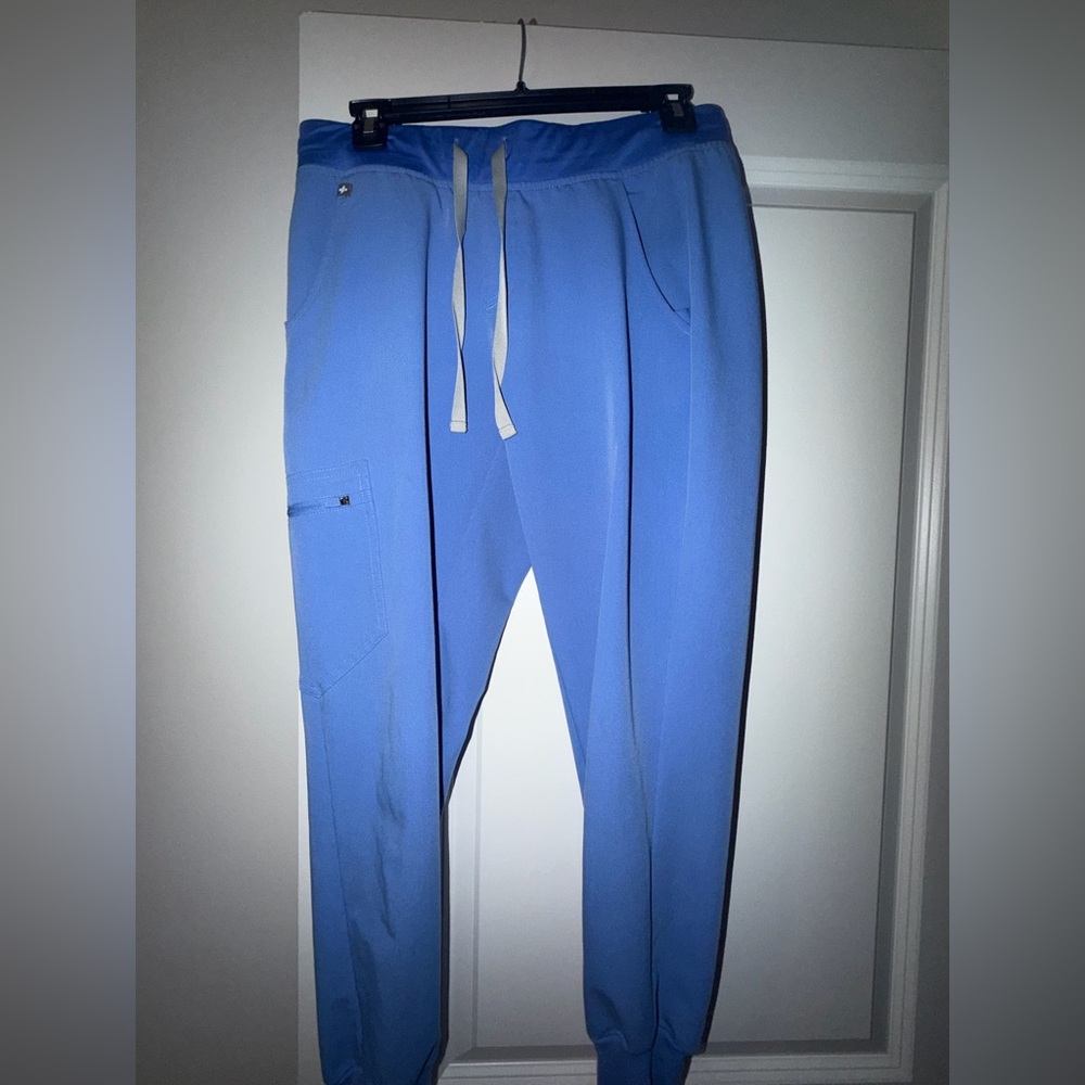 Women’s Figs Blue Jogger Scrubs Small